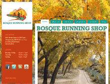 Tablet Screenshot of bosquerunningshop.com